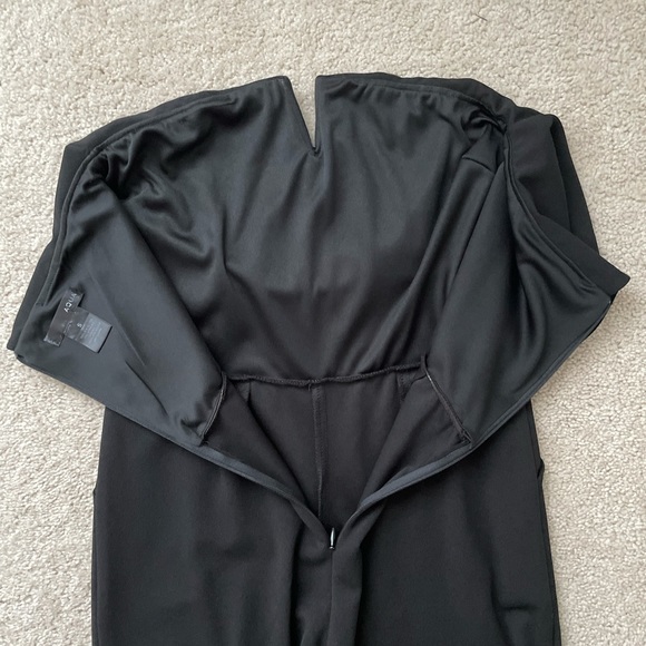 Aqua Strapless Black Jumpsuit - Size: Small - Picture 8 of 9